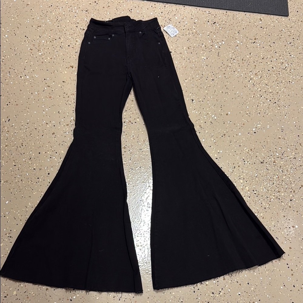 Black Flared Jeans